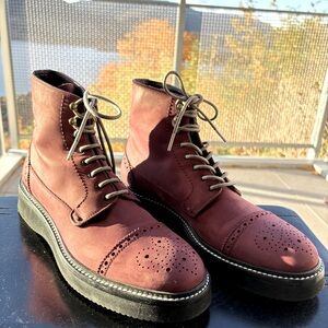 Alexander McQueen suede ankle Boots